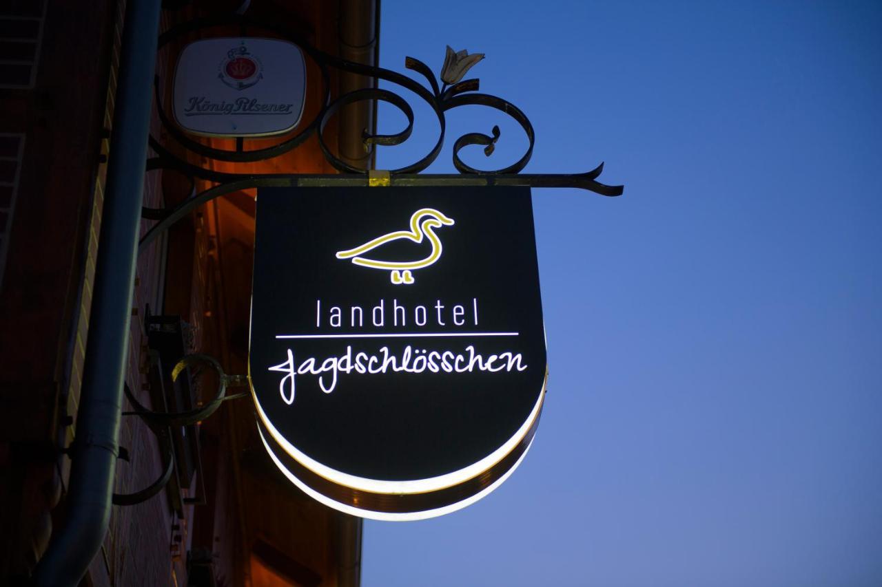 Landhotel Jagdschlosschen 阿舍贝格 外观 照片